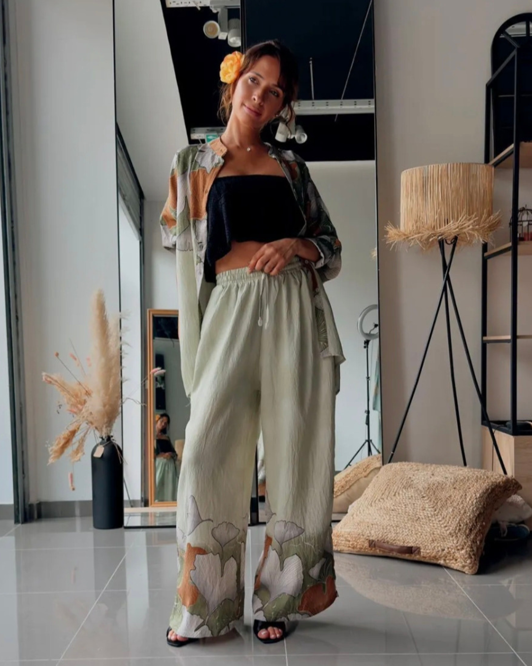 Matching set kaki