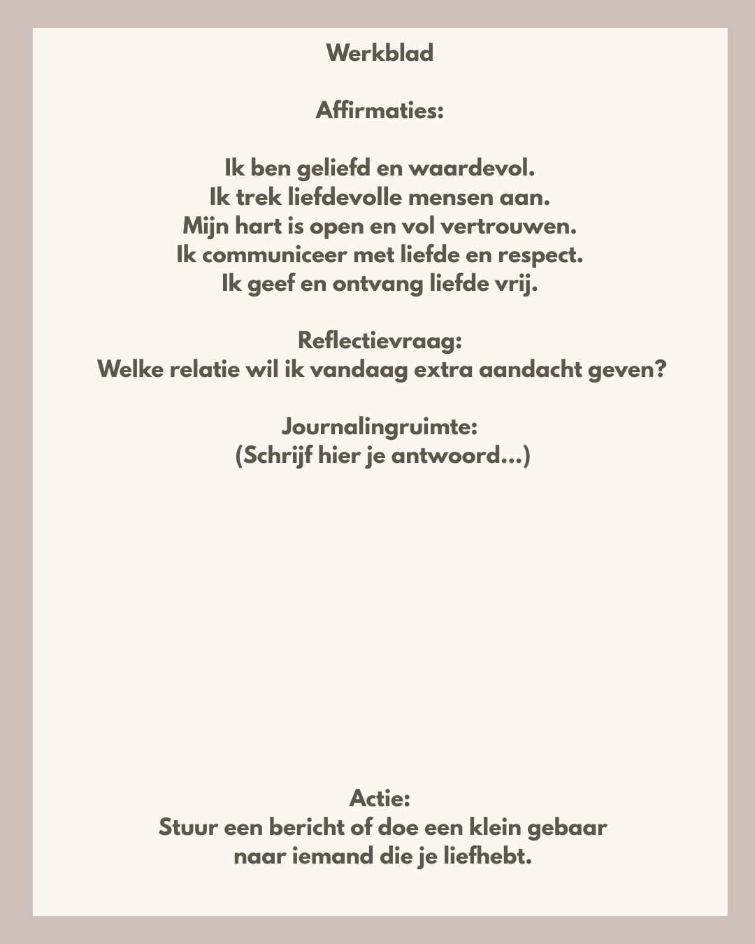 E-book Affirmaties
