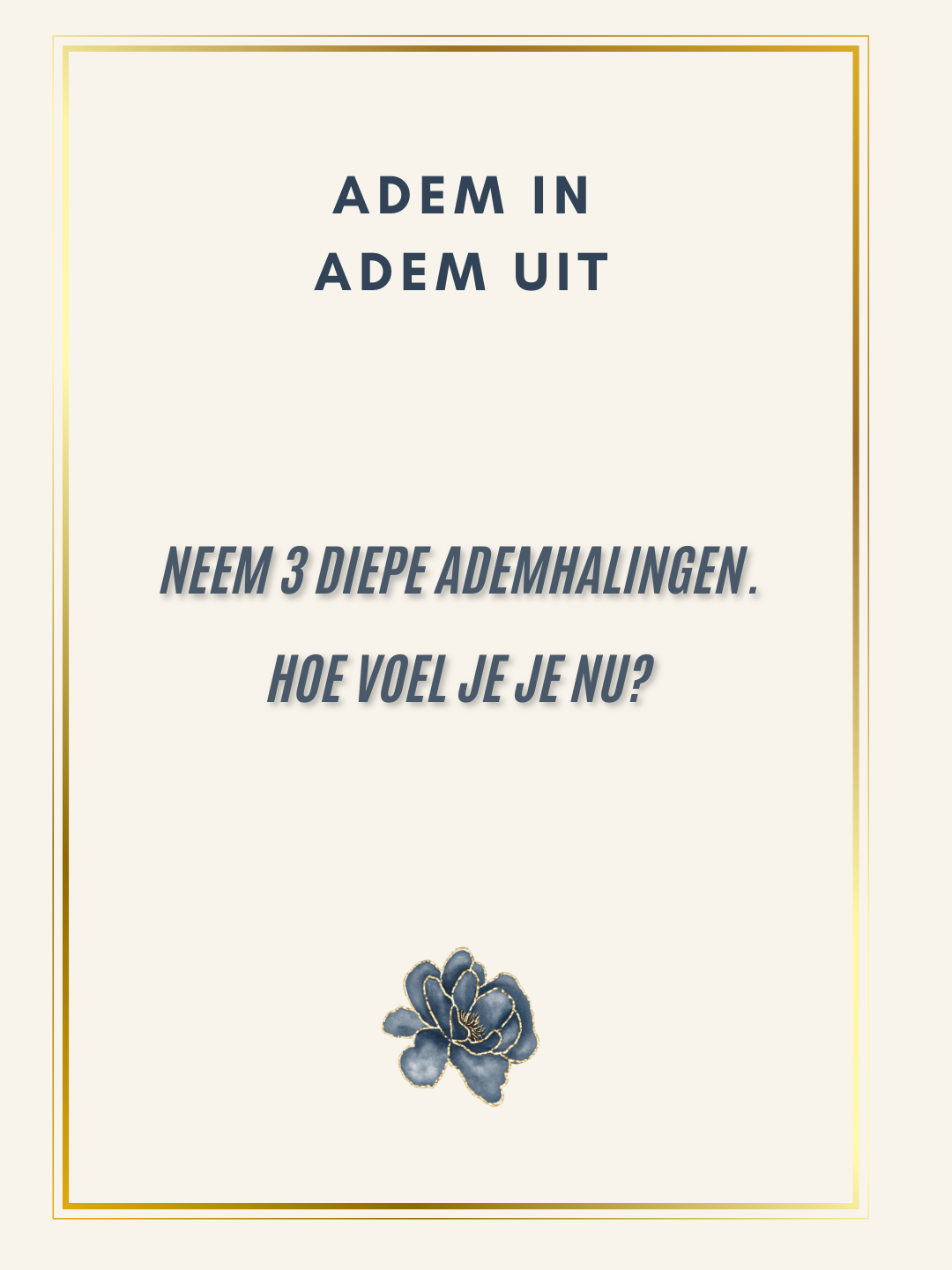 Mindfulness check-in kaartendeck