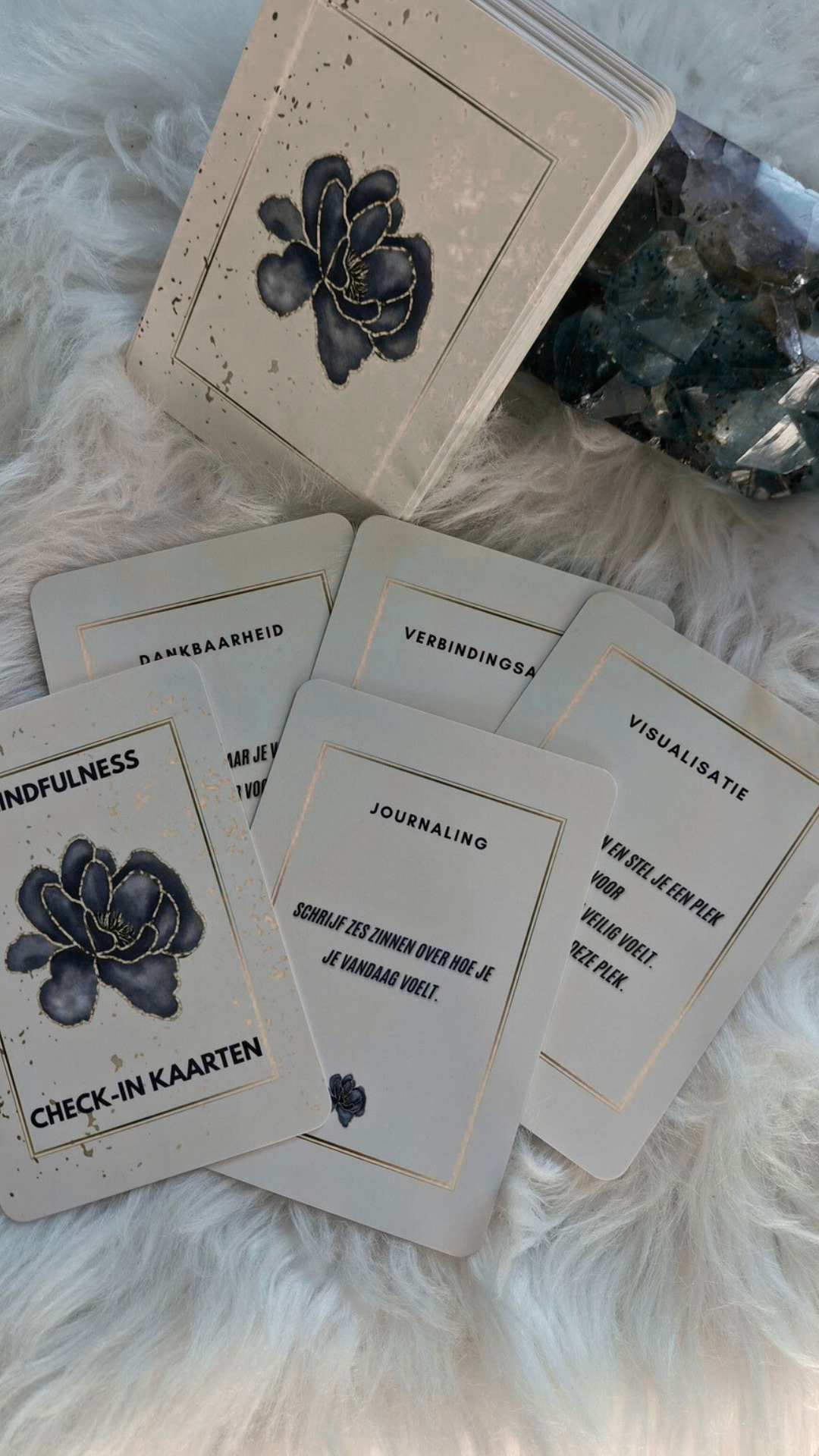 Mindfulness check-in kaartendeck